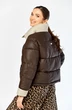 Куртка 2214 шоколад Shetti фото 2