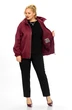Куртка 2216 винный Shetti фото 3