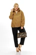 Куртка 2216 кэмел Shetti фото 4
