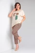 Костюм брючный 4051 кэмел Shetti