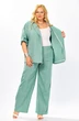 Костюм брючный 4081 мятно-бирюзовый Shetti фото 3