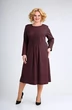 Платье 224а бордо СиБон