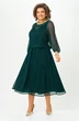 Платье 562 зеленый Slavia-elit