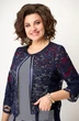 Костюм с платьем 339А-324С SolomeyaLux