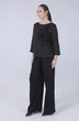 Блузка 22-25-2 черный Super Flax фото 4