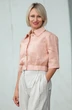 Рубашка 31-25-2 персиковый Super Flax фото 3