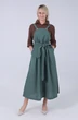 Сарафан 81-25-1 зеленый Super Flax