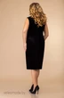 Костюм с платьем 1323 черный-1 Svetlana Style