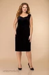 Костюм с платьем 1323 черный-1 Svetlana Style