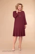 Платье 1429 бордовый Svetlana Style