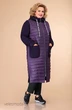 Пальто 1456 баклажан Svetlana Style