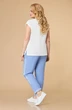 Костюм брючный 1569 голубой Svetlana Style