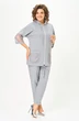Костюм брючный 1577 светло-серый Svetlana Style фото 4