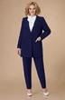 *Костюм брючный 1581 темно-синий Svetlana Style