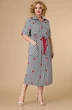 Платье 1592 черный + красный Svetlana Style