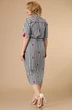 Платье 1592 черный + красный Svetlana Style