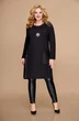 Костюм брючный 1610 черный Svetlana Style