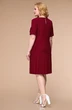 Платье 1625 бордовый Svetlana Style