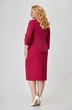 Костюм с юбкой 1728 бордовый Svetlana Style