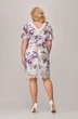 *Платье 1861 белый + цветы Svetlana Style