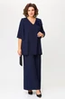 *Костюм брючный 1933 синий Svetlana Style