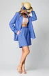 Костюм с шортами 2021 голубой Svetlana Style