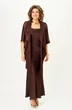 Костюм с платьем 2033 шоколад Svetlana Style фото 3