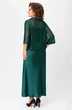 Костюм с платьем 2033 изумруд Svetlana Style