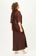 Костюм с платьем 2033 шоколад Svetlana Style фото 2