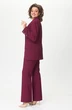 Костюм брючный 2050 бордовый Svetlana Style