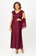 Костюм с платьем 2144 бордовый Svetlana Style фото 4