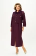 Костюм с платьем 2161 бордовый Svetlana Style фото 3