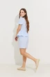 Костюм с шортами 2202 голубой Svetlana Style