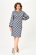 Платье 2301 шахматная клетка Svetlana Style