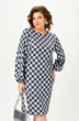 Платье 2301 шахматная клетка Svetlana Style фото 4