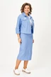 Костюм с юбкой 2315 голубой Svetlana Style фото 3
