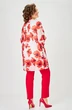 Костюм брючный 2320 красный+цветы Svetlana Style фото 2