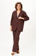 Костюм брючный 2330 коричневый Svetlana Style