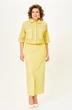 Костюм с юбкой 2345 лимонный Svetlana Style фото 3