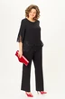 Костюм брючный 2351 черный Svetlana Style фото 3