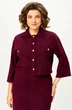 Костюм с юбкой 2352 бордовый Svetlana Style фото 5