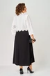 Костюм с платьем 2356 черный + белый Svetlana Style фото 2
