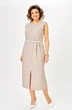 Костюм с платьем 2357 бежевый Svetlana Style фото 5