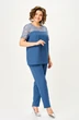 Костюм брючный 2362 индиго Svetlana Style фото 4