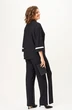 Костюм брючный 2365 черный блеск Svetlana Style фото 2
