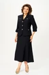 Костюм с юбкой 2370 черный Svetlana Style фото 4