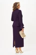Костюм с юбкой 2376 фиолетовый Svetlana Style фото 2