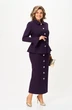 Костюм с юбкой 2376 фиолетовый Svetlana Style фото 4