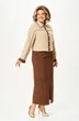 Костюм с юбкой 2391 карамельный Svetlana Style фото 3