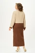 Костюм с юбкой 2391 карамельный Svetlana Style фото 2